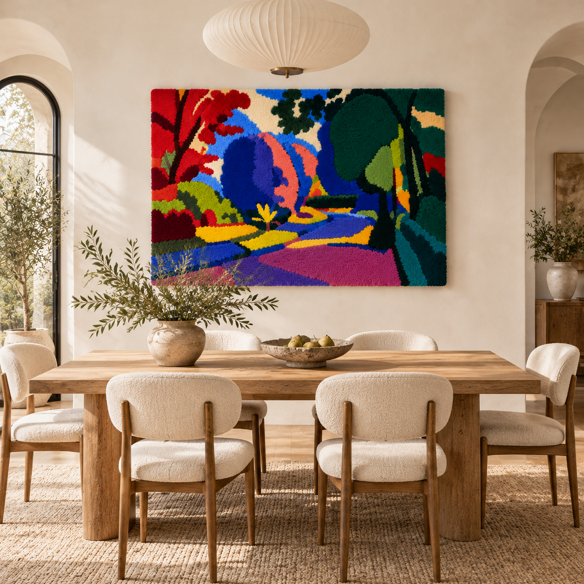 Landscape at Collioure — Version 02 after Henri Matisse — room setting