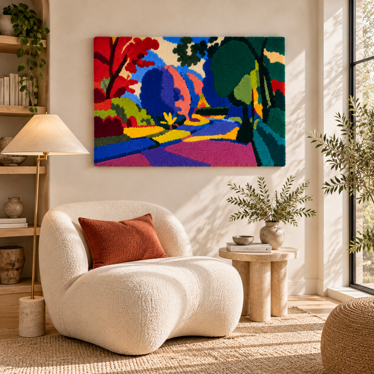 Landscape at Collioure — Version 02 after Henri Matisse — room setting