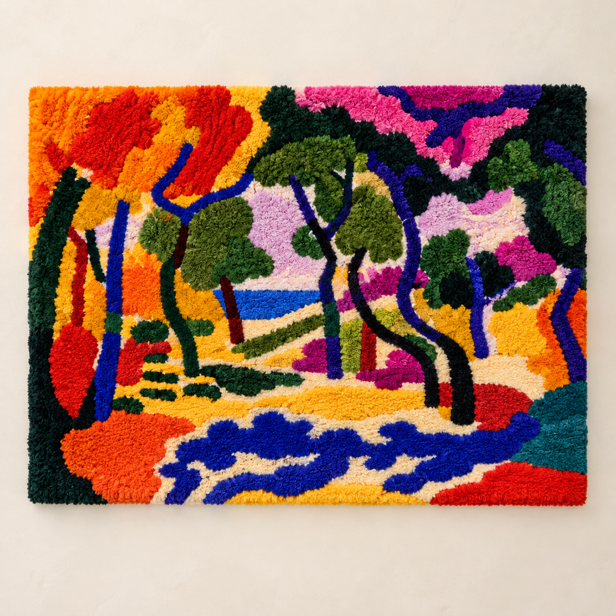 Landscape near Collioure (Study for The Joy of Life) after Henri Matisse — front product view [product-light]