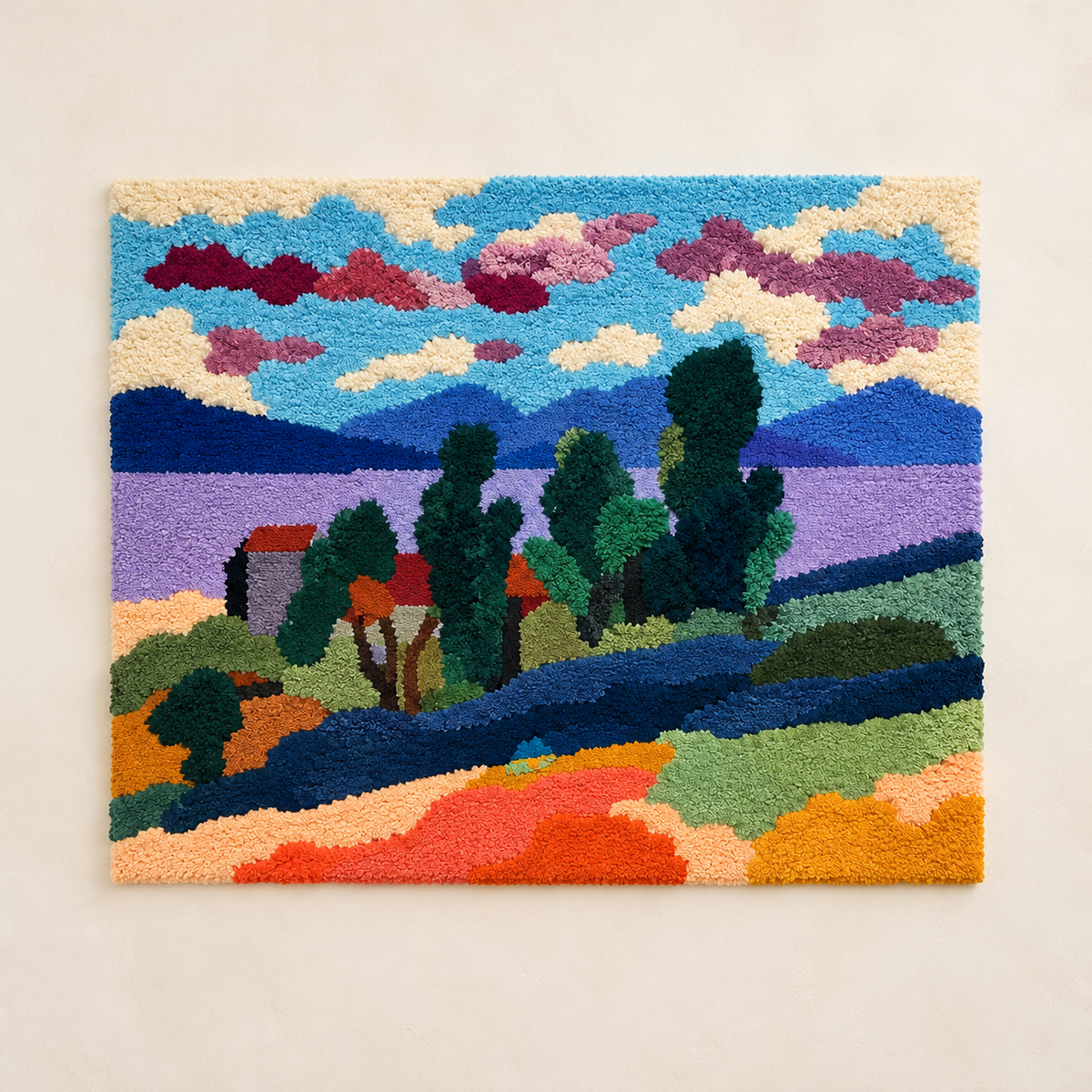 Landscape of Saint-Tropez at Dusk (Paysage de Saint-Tropez au crépuscule) after Henri Matisse — front product view [product-light]