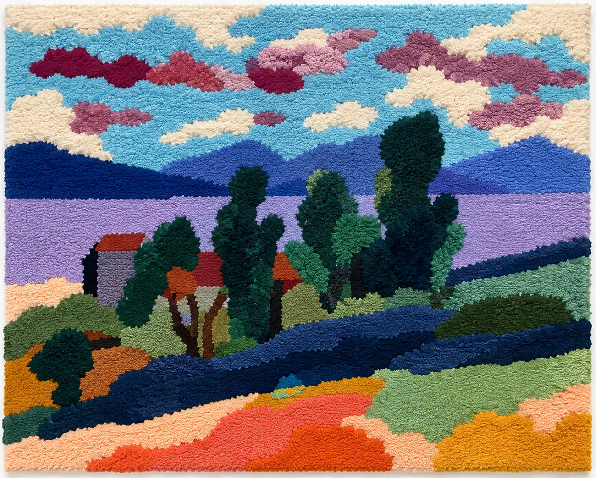 Landscape of Saint-Tropez at Dusk (Paysage de Saint-Tropez au crépuscule) after Henri Matisse — additional product view
