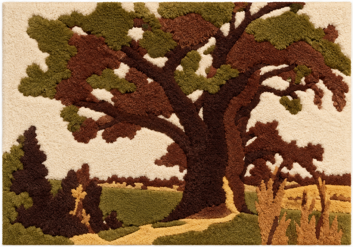 Landscape with a Large Tree – The Burnt Oak after Henri Matisse — additional product view