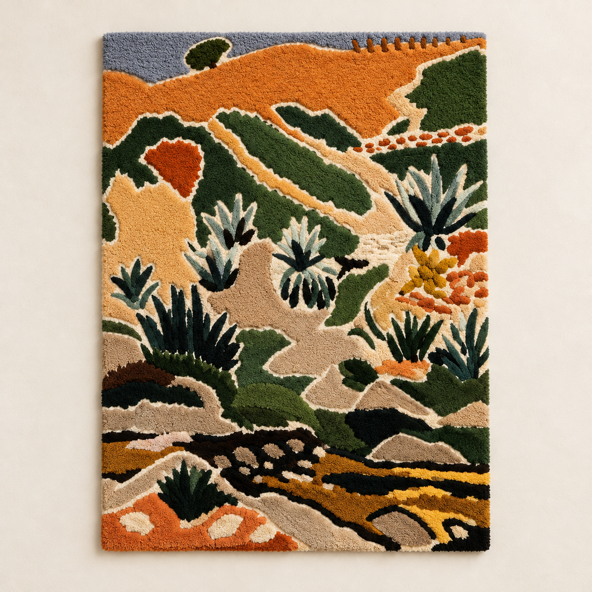 Landscape with Brook (Brook with Aloes) — Version 01 after Henri Matisse — front product view [product-light]