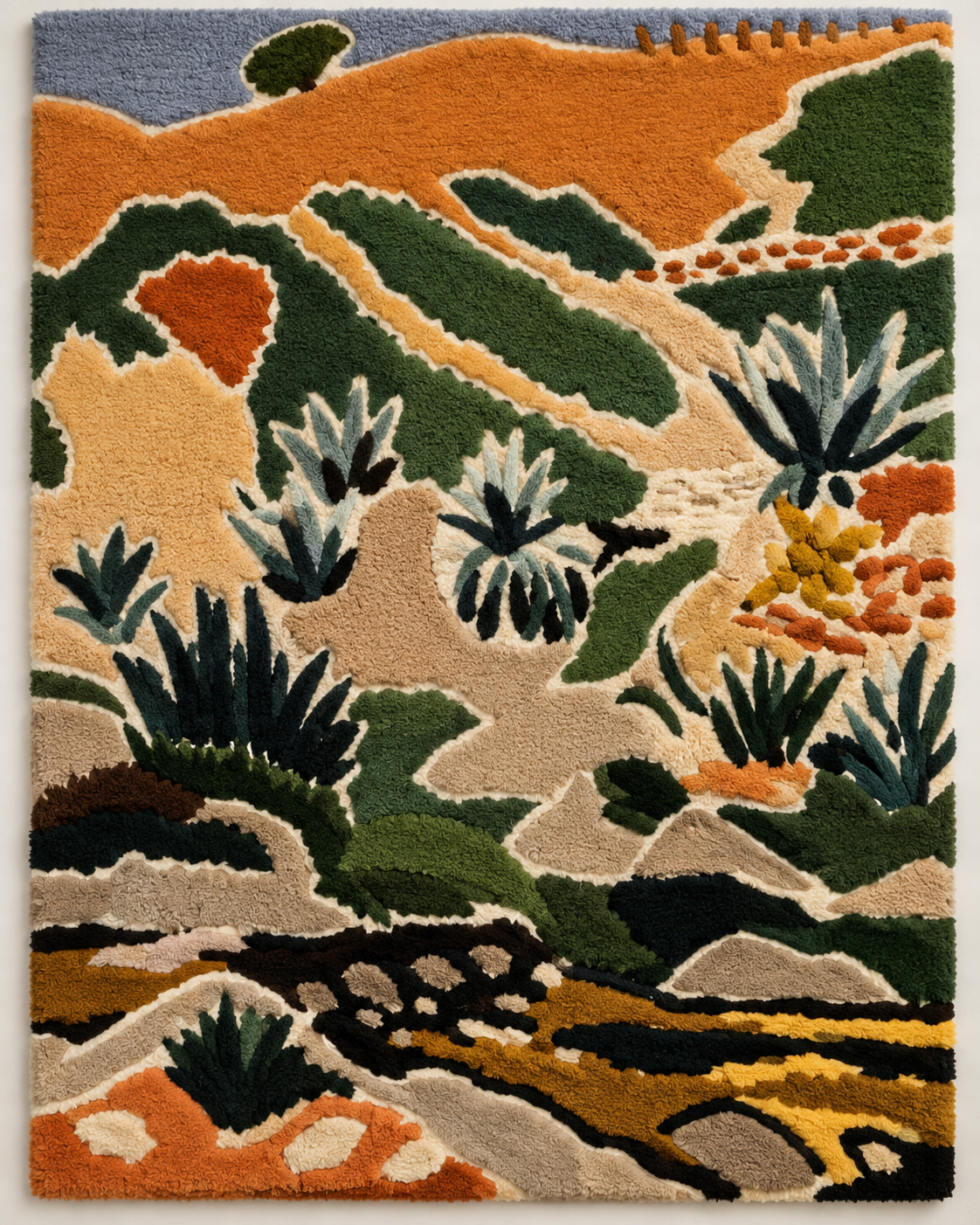 Landscape with Brook (Brook with Aloes) — Version 01 after Henri Matisse — additional product view