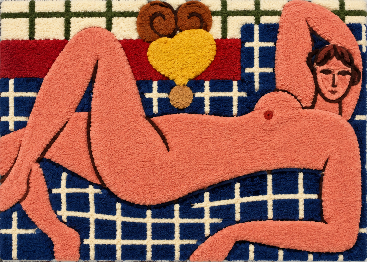 Large Reclining Nude (The Pink Nude) after Henri Matisse — additional product view