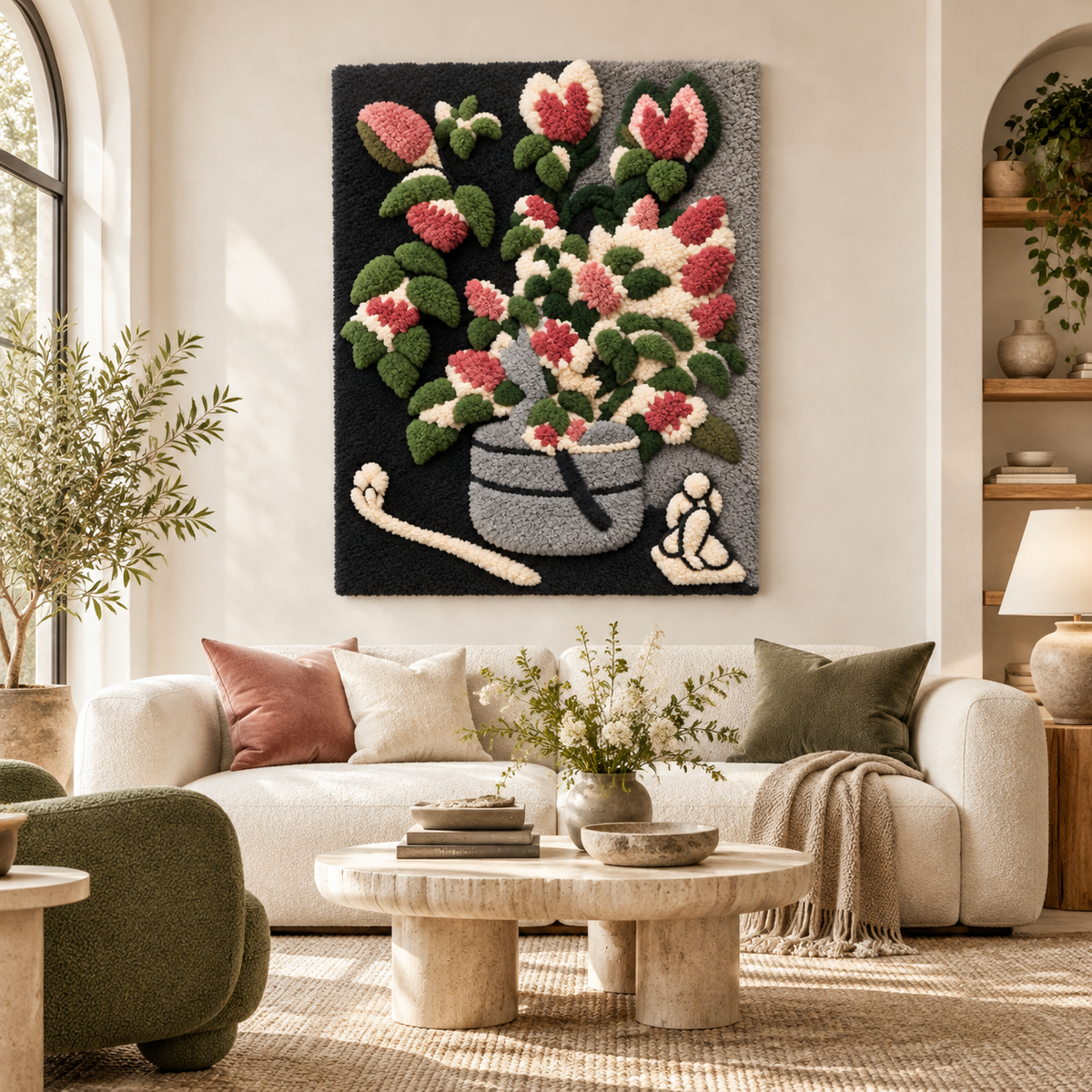 Lilacs after Henri Matisse — front-facing room scene [room-front]