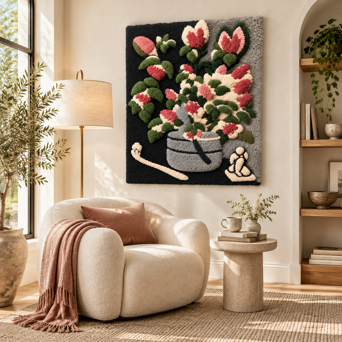 Lilacs after Henri Matisse — room setting