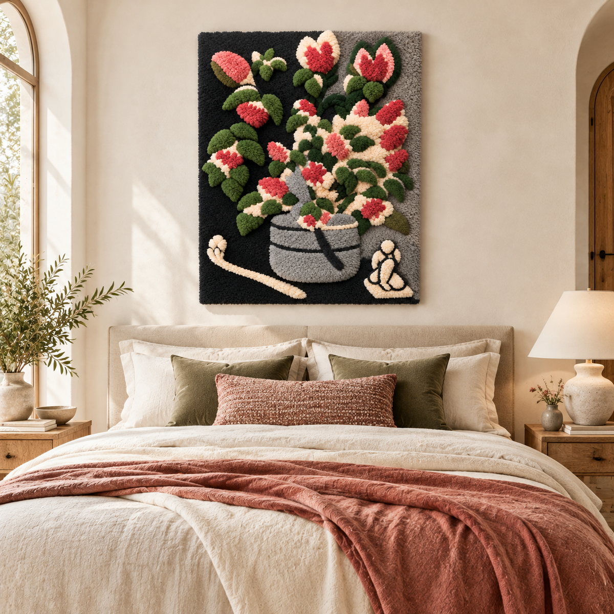 Lilacs after Henri Matisse — room setting