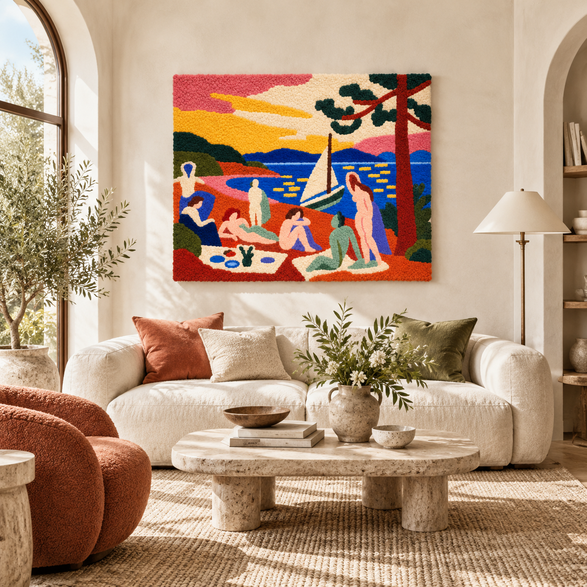 Luxe, calme et volupté after Henri Matisse — front-facing room scene [room-front]