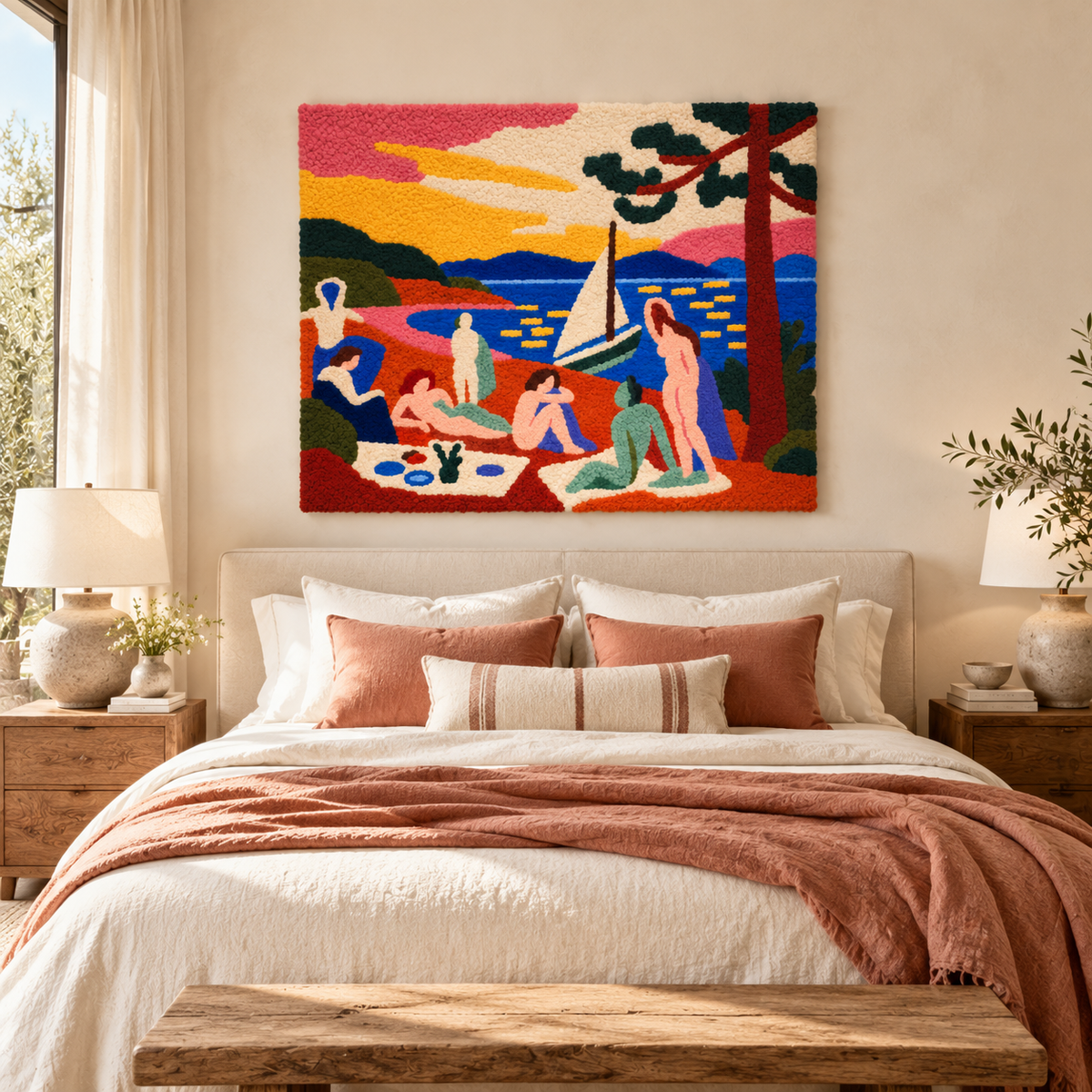 Luxe, calme et volupté after Henri Matisse — room setting