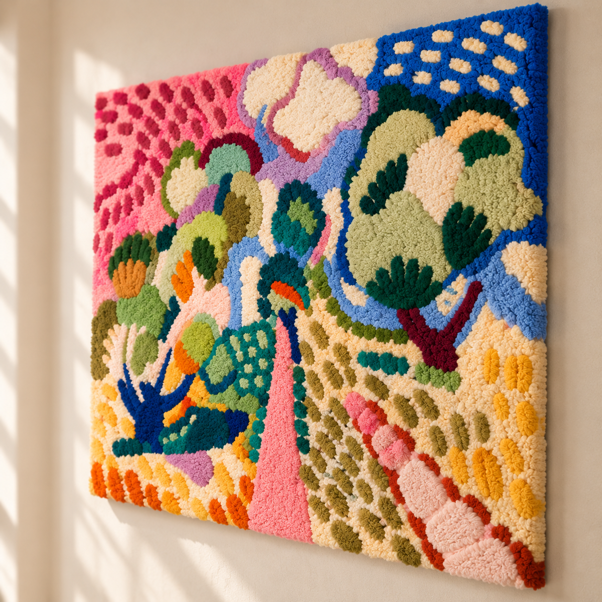 Madame Matisse in the Olive Grove (Oliviers à Collioure) after Henri Matisse — angled relief view