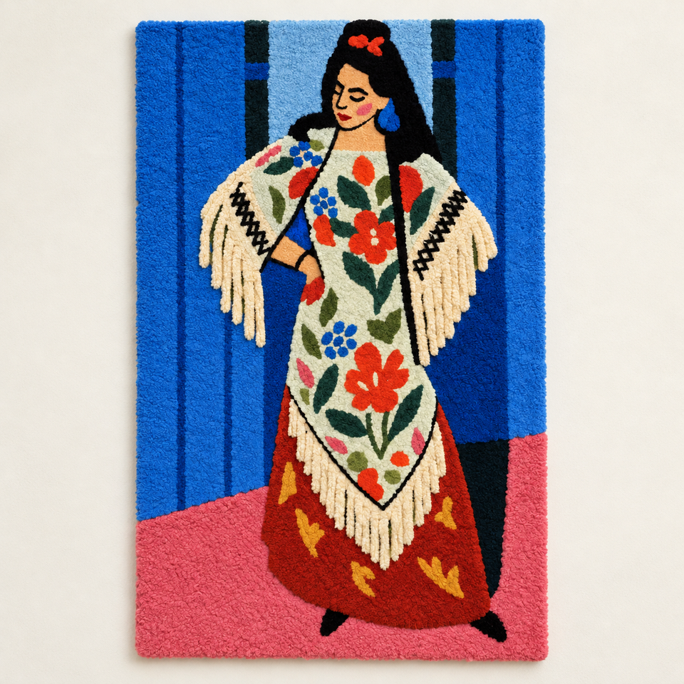 Madame Matisse with a Manila Shawl