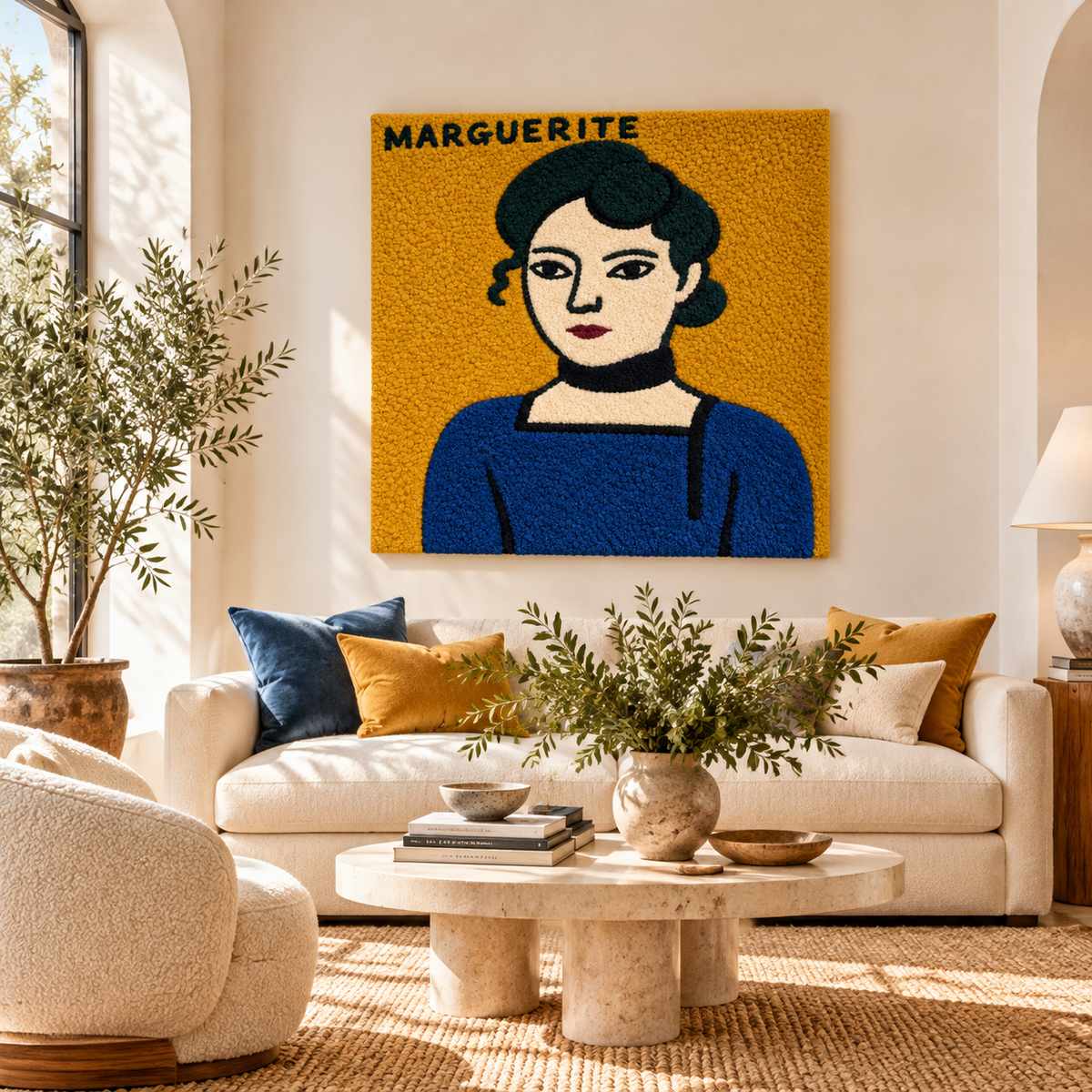 Marguerite after Henri Matisse — front-facing room scene [room-front]