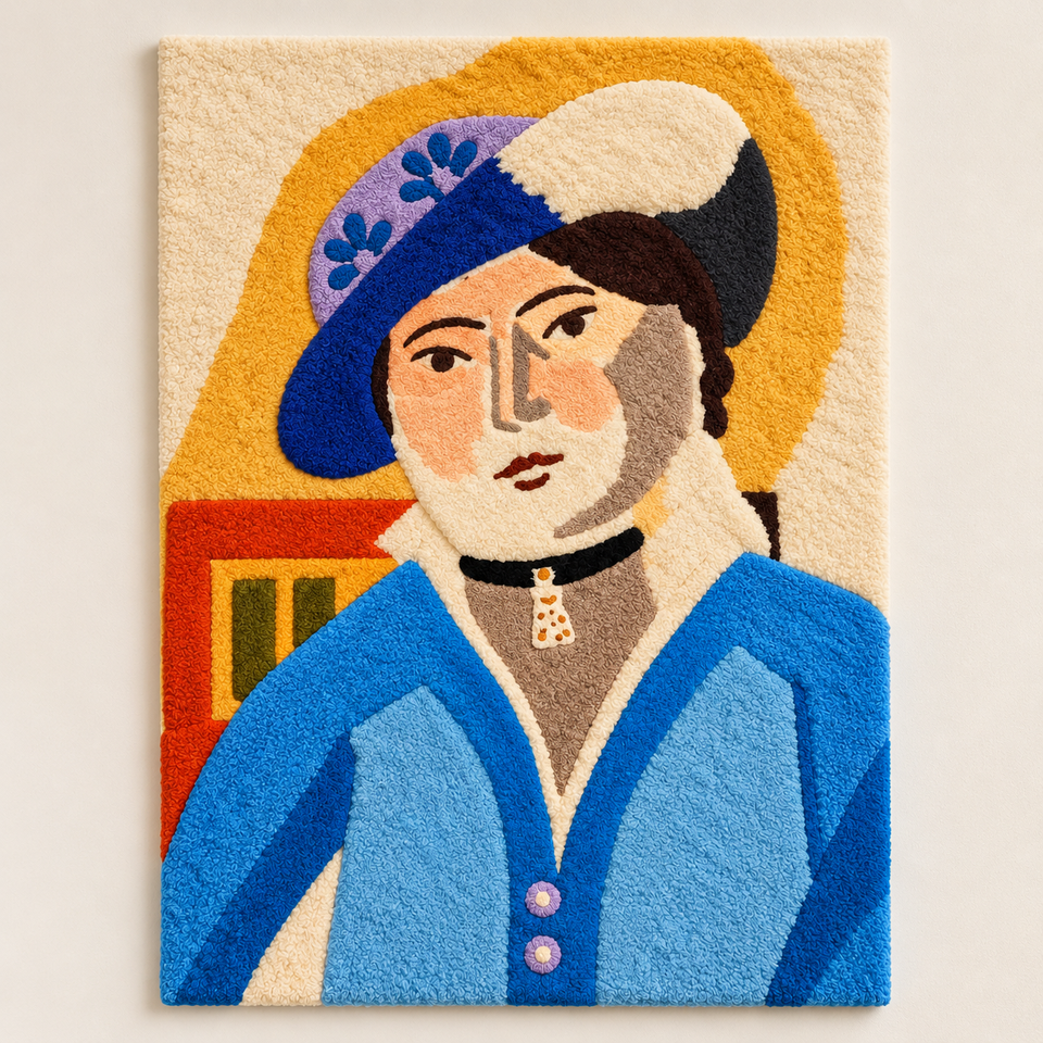 Marguerite in a Leather Hat