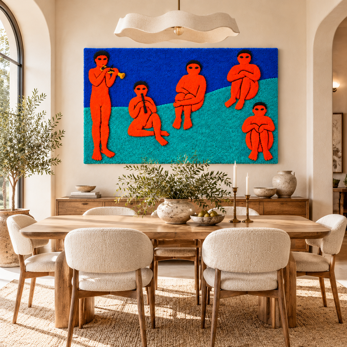 Music (La Musique) — Hermitage after Henri Matisse — room setting