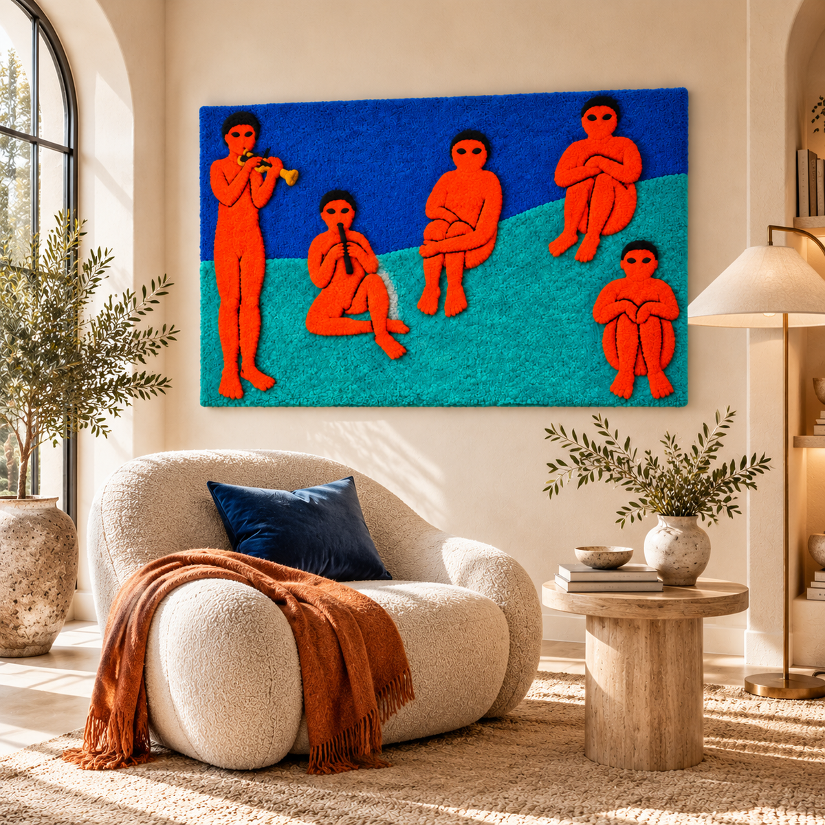Music (La Musique) — Hermitage after Henri Matisse — room setting
