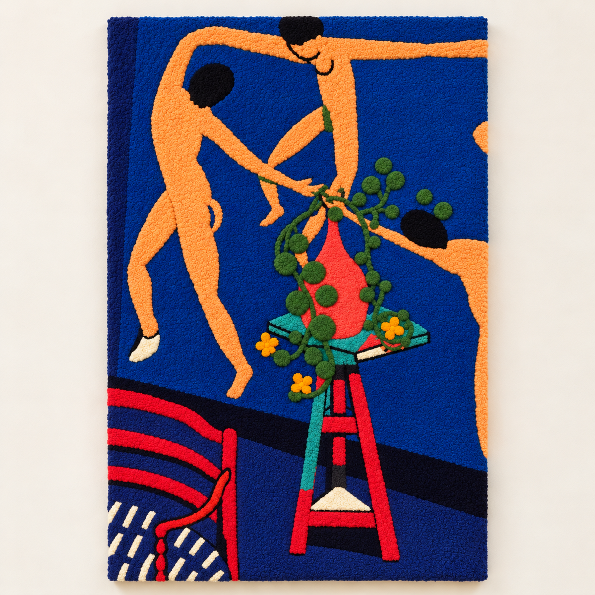 Nasturtiums with The Dance II after Henri Matisse — front product view [product-light]