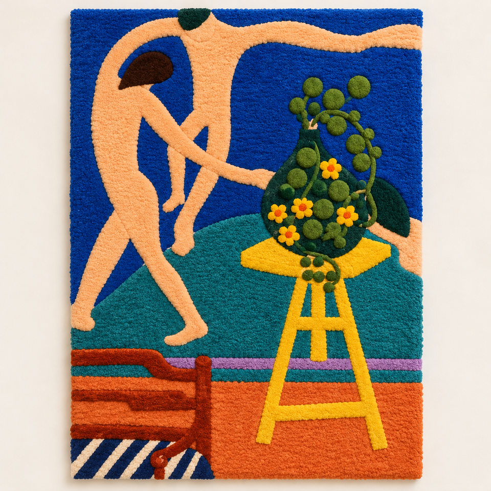 Nasturtiums with the Painting Dance I