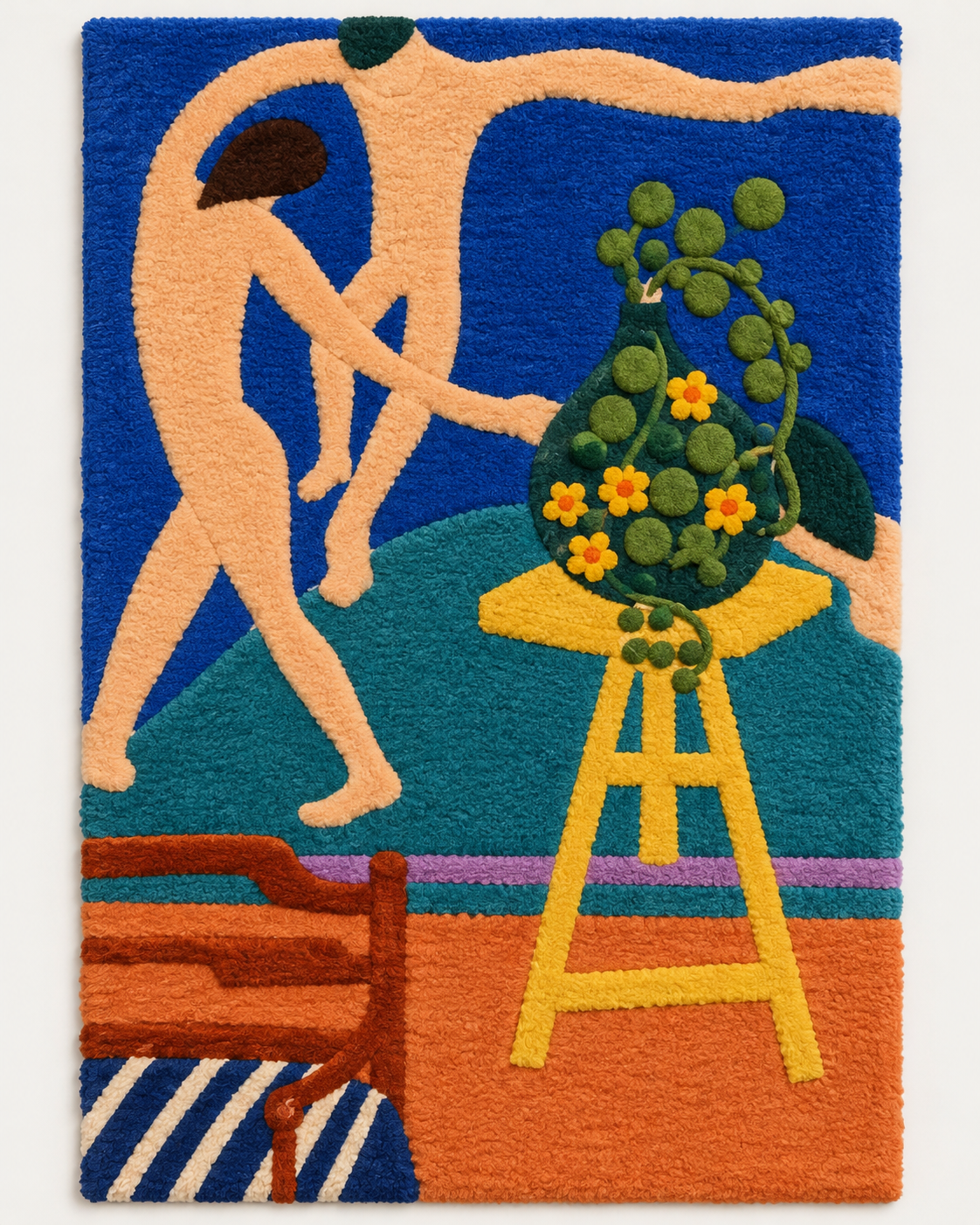 Nasturtiums with the Painting Dance I after Henri Matisse — additional product view