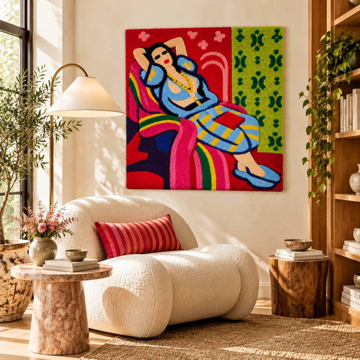 Odalisque after Henri Matisse — room setting