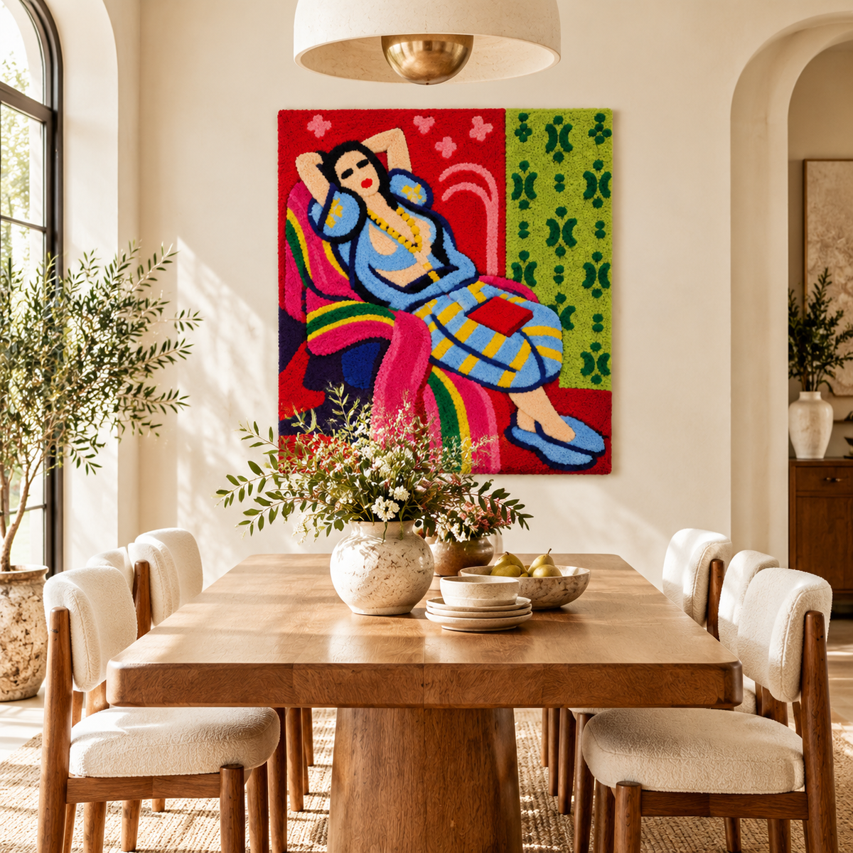 Odalisque after Henri Matisse — room setting