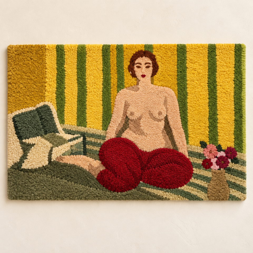 Odalisque in Red Pants