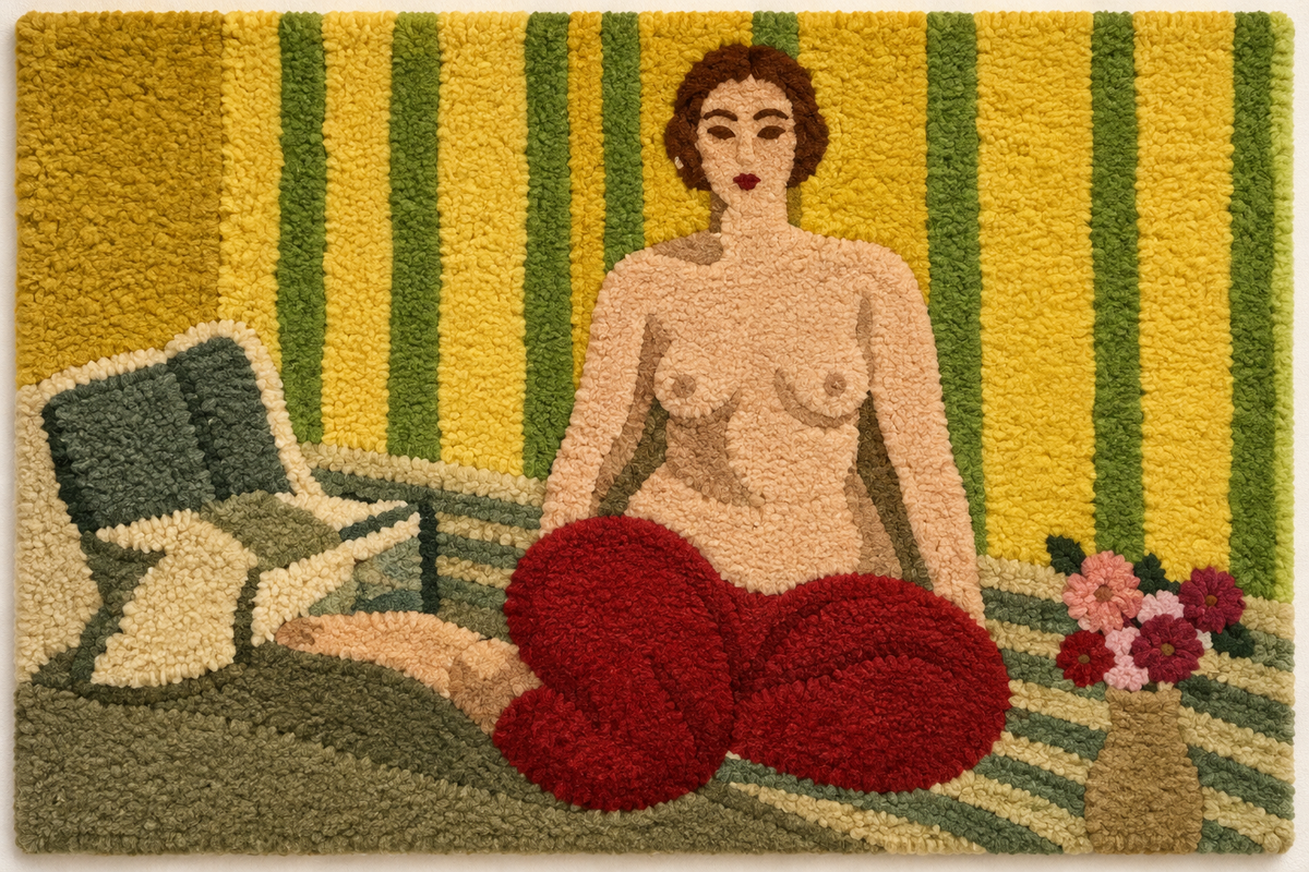 Odalisque in Red Pants after Henri Matisse — additional product view