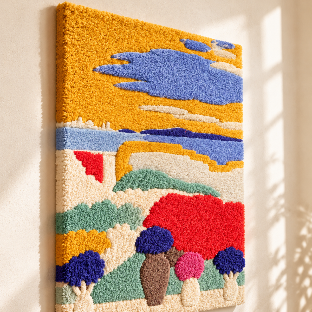 Open Window at Tangier (Fenêtre ouverte à Tanger) after Henri Matisse — angled relief view