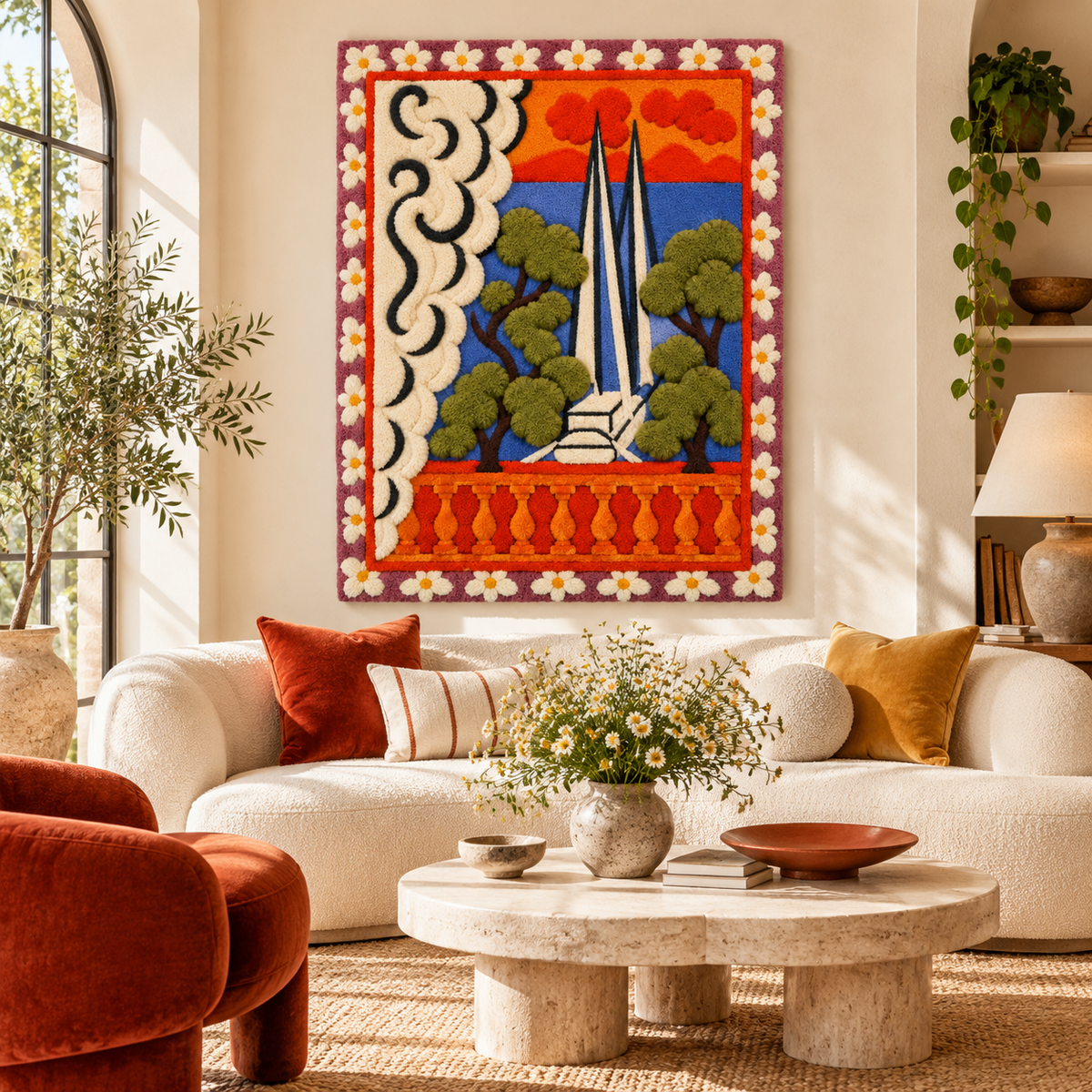 Papeete–Tahiti (Tahiti I / Window at Tahiti) after Henri Matisse — front-facing room scene [room-front]