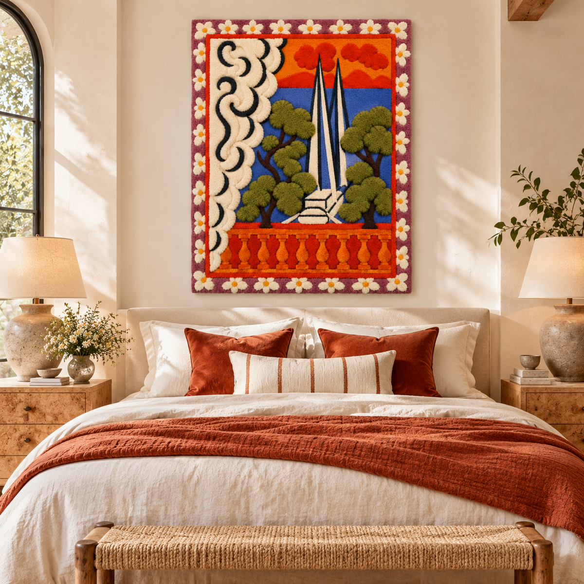 Papeete–Tahiti (Tahiti I / Window at Tahiti) after Henri Matisse — room setting