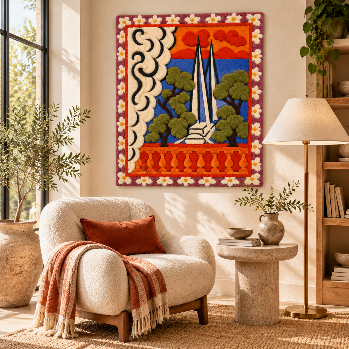 Papeete–Tahiti (Tahiti I / Window at Tahiti) after Henri Matisse — room setting