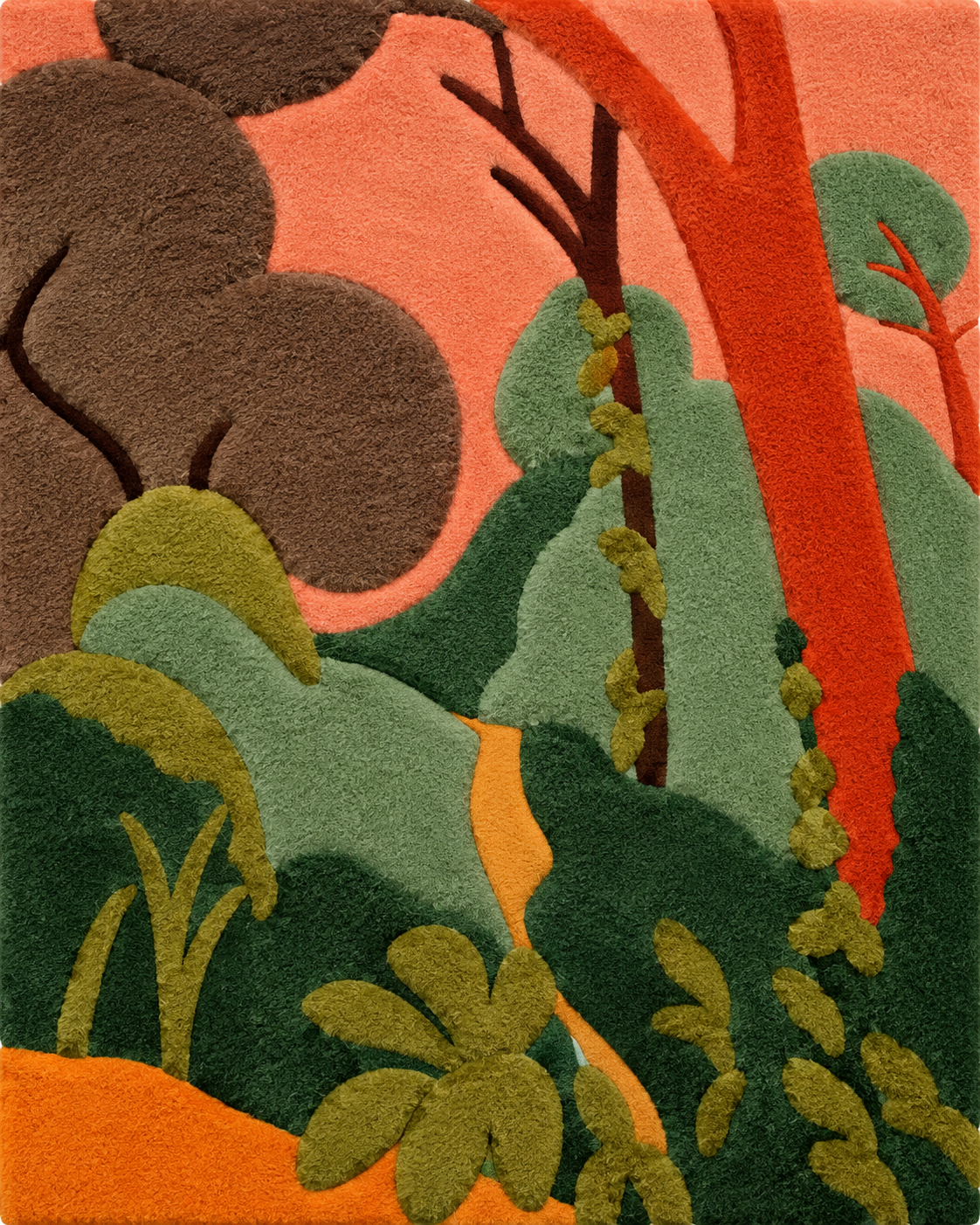 Periwinkles (Moroccan Garden) — Version 01 after Henri Matisse — additional product view