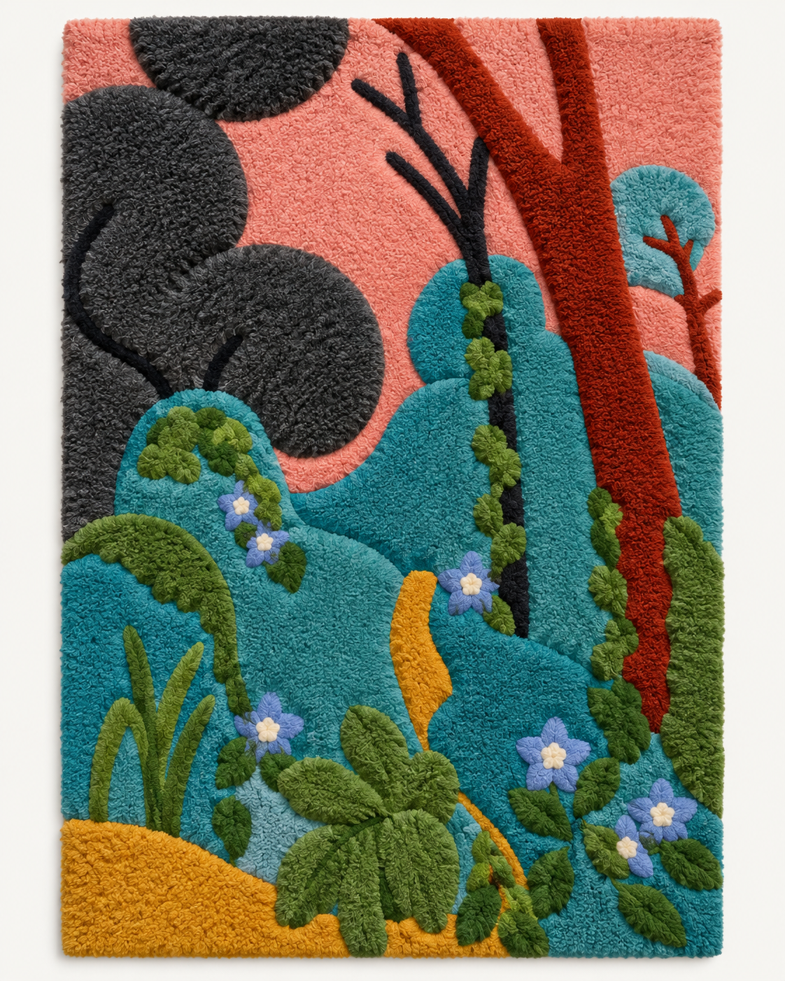 Periwinkles (Moroccan Garden) — Version 02 after Henri Matisse — additional product view