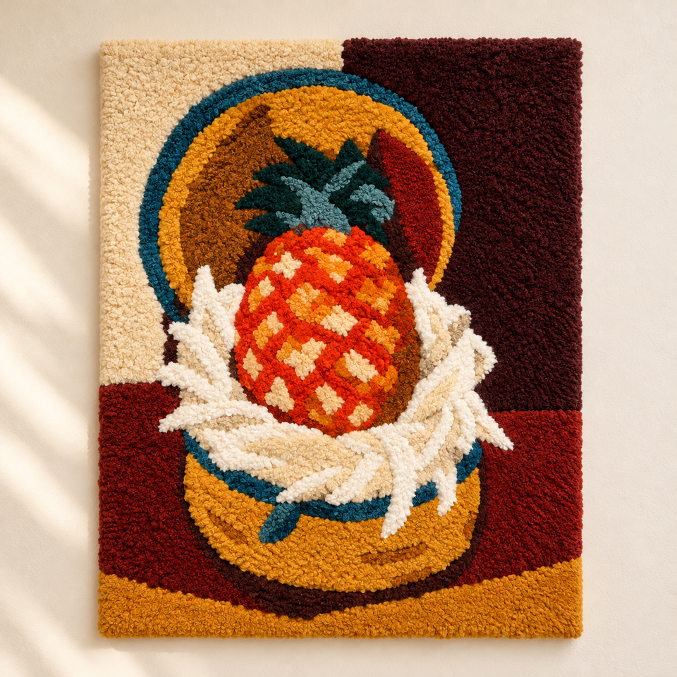 Pineapples in a Basket — Version 01