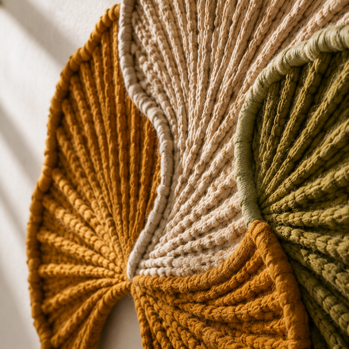 Hewn Earth Ginkgo Fold wall art featuring a detailed ginkgo leaf design on a neutral background for modern home decor.
