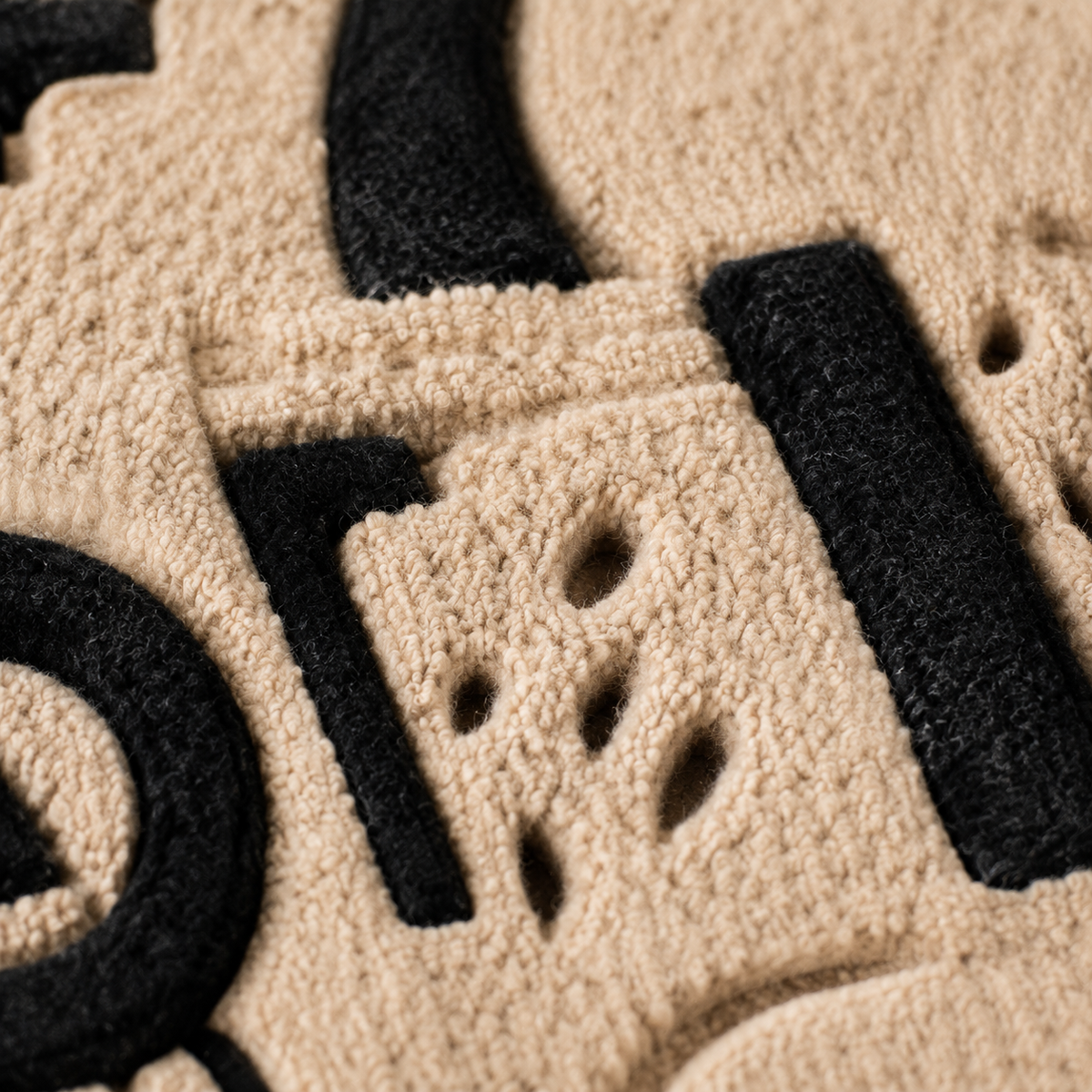 Hewn Earth Ink Calligraphy wall art, HE-0067, featuring elegant black ink brush strokes on textured paper background.