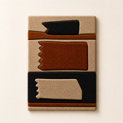 Stacked Modernist Abstract
