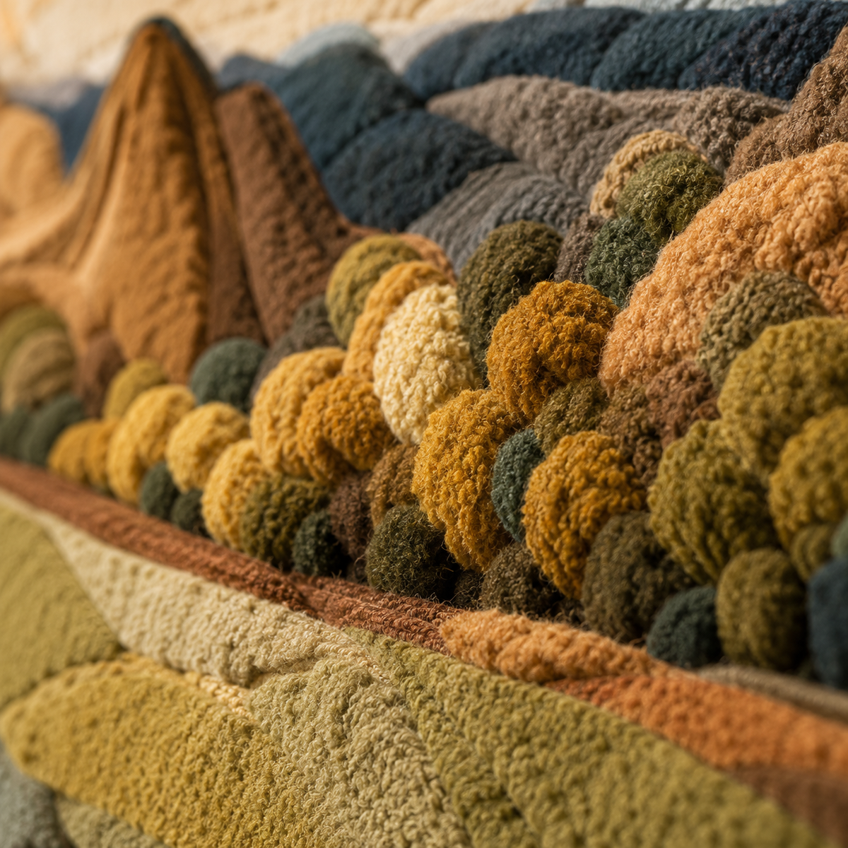 Hewn Earth Tuscan Panorama wall art featuring a scenic landscape with rolling hills and vibrant colors, perfect for home decor.