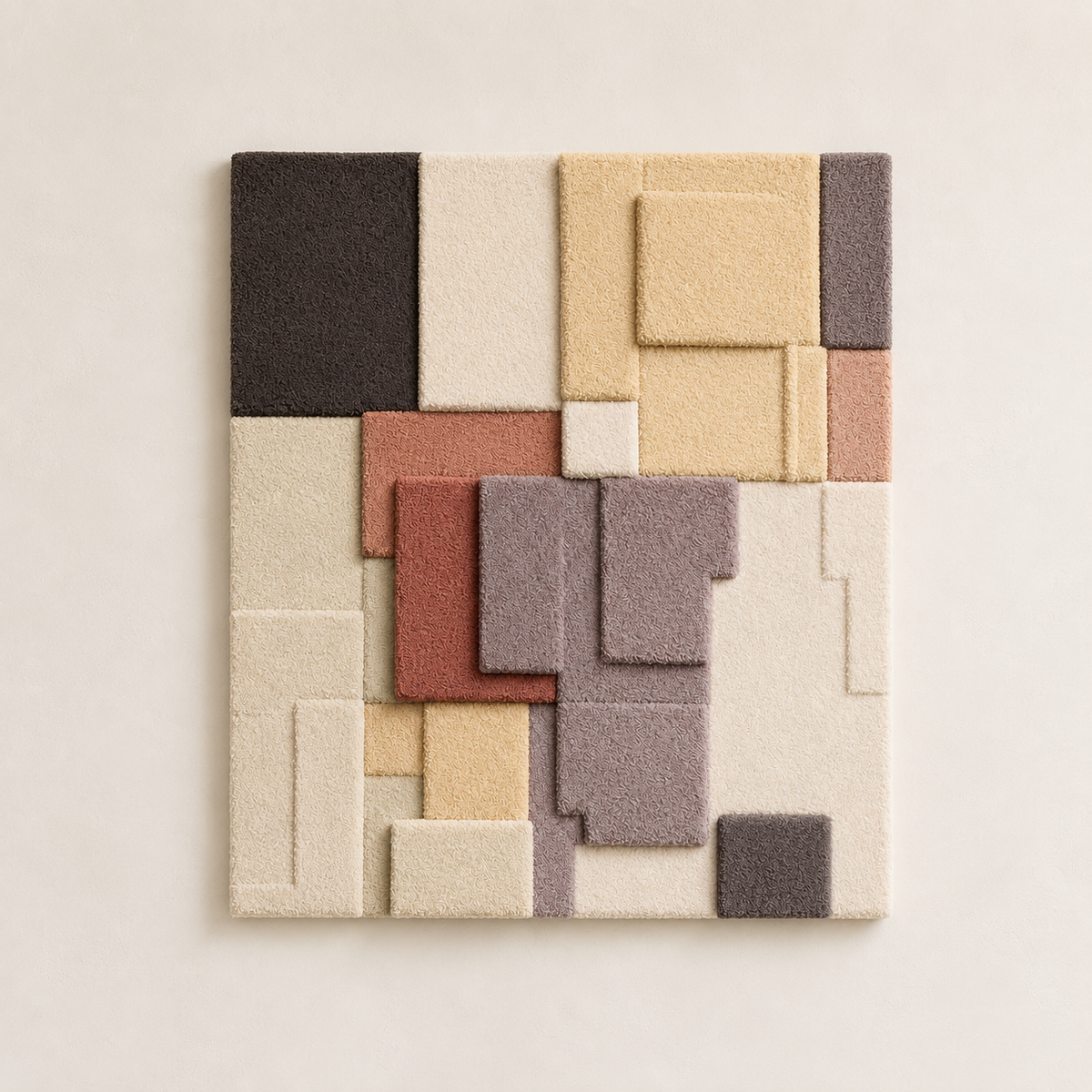 Autumn Papers wall art by Hewn Earth featuring warm, earthy tones and textured paper design for seasonal home decor.