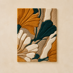 Ginkgo Ochre & Teal