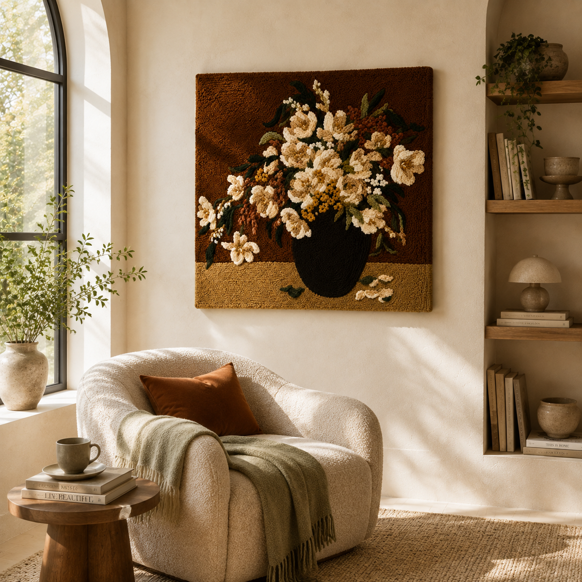 Dutch Still Life wall art by Hewn Earth featuring a detailed still life scene on a canvas wall decor piece.