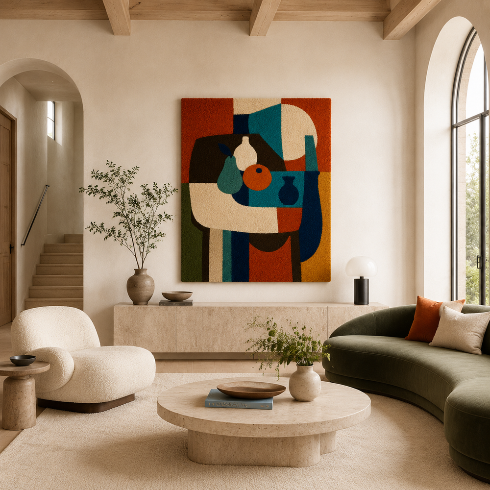 Hewn Earth Studio Still Life Wall Art HE-0238 featuring a detailed artistic composition on a canvas.