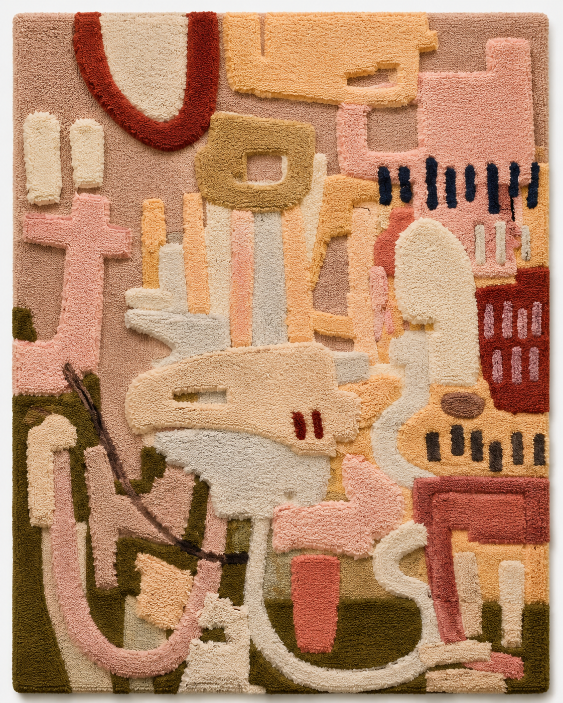 Hewn Earth Studio Fragments HE-0245 wall art featuring abstract textured design on a neutral background.