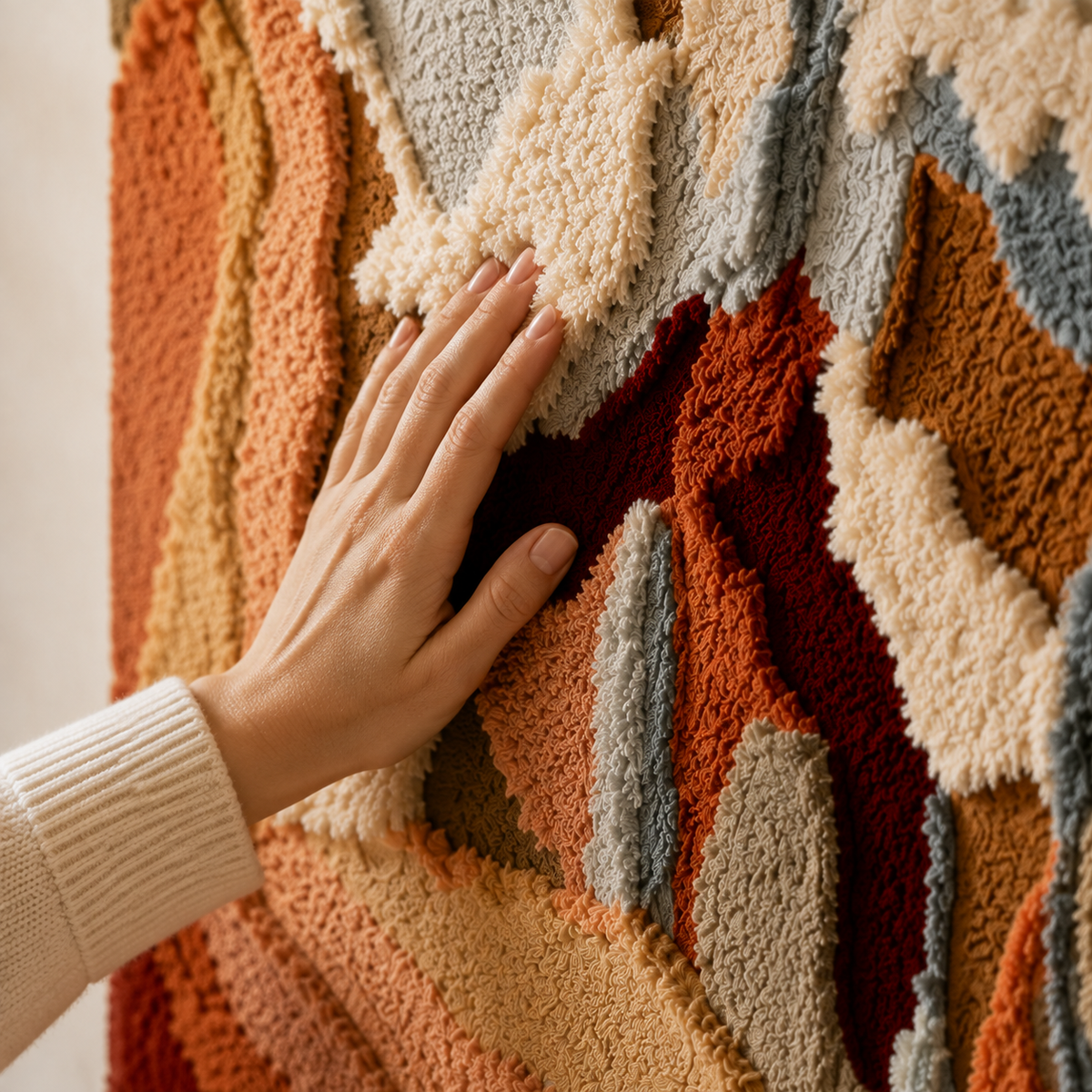 Desert collage wall art by Hewn Earth, featuring earthy tones and desert landscape imagery for home decor.