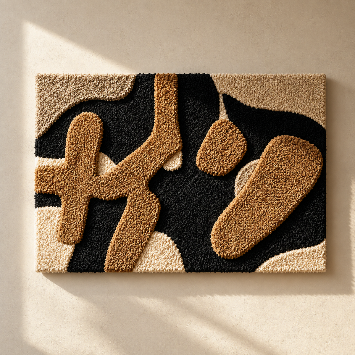 Hewn Earth Night Crossing wall art featuring a serene nighttime landscape with trees and a calm river scene.
