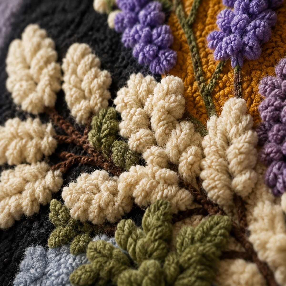 Lavender still life wall art by Hewn Earth featuring a calming floral arrangement in a natural setting.