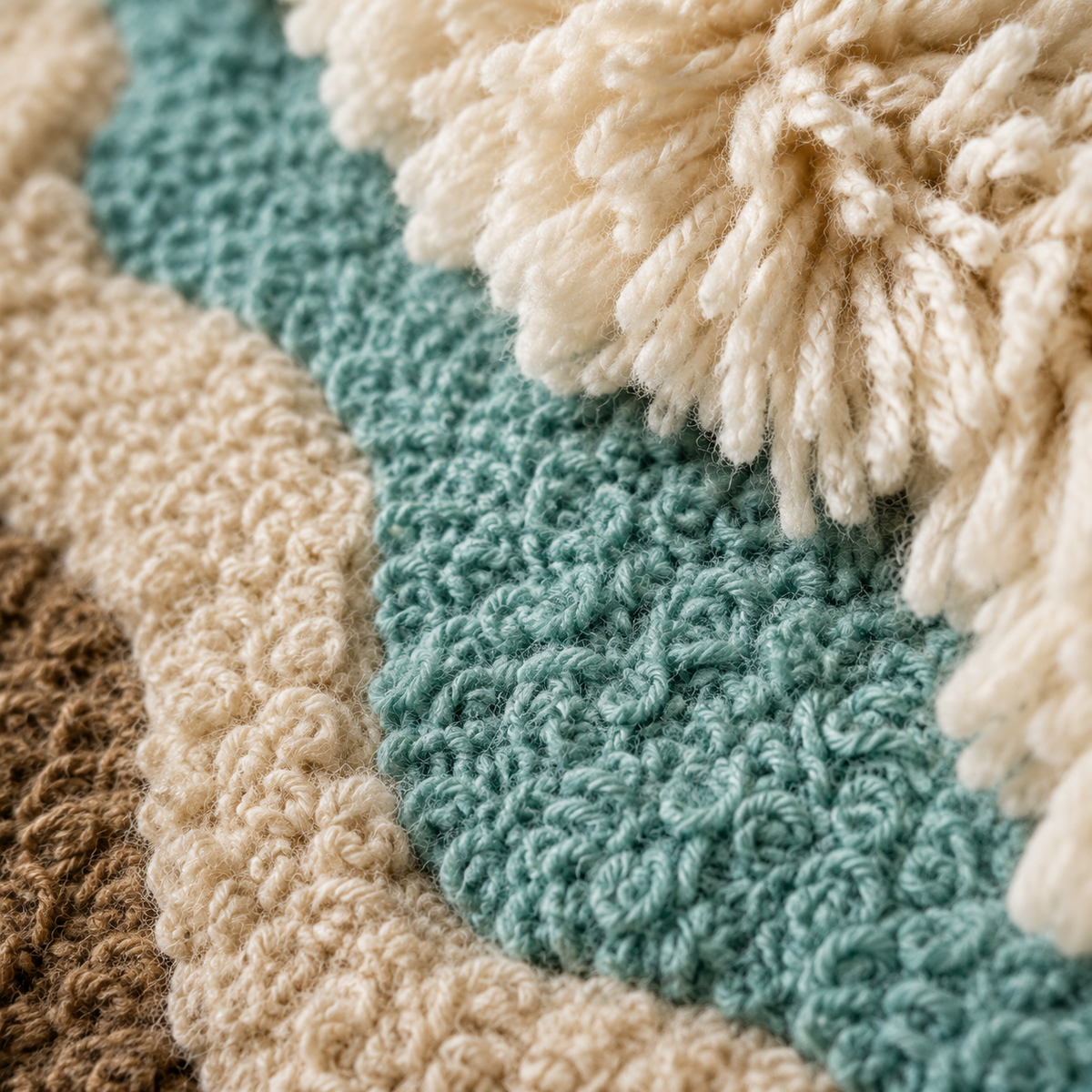 Coastal Current HE-0299 wall art by Hewn Earth featuring abstract ocean-inspired design in neutral tones.