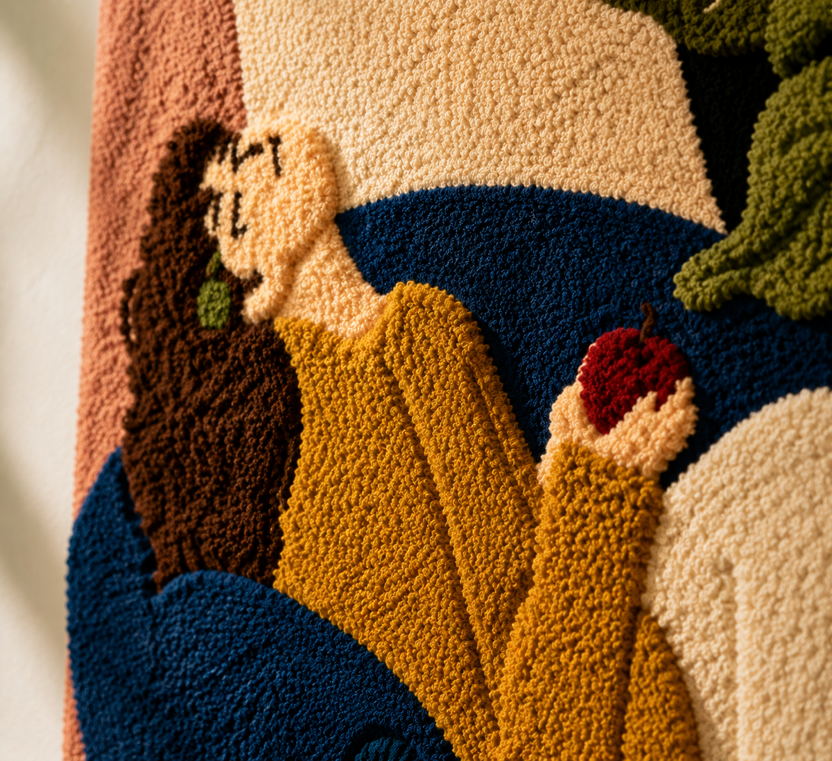 Hewn Earth Sunday Recline wall art featuring a serene, abstract design in soft tones, perfect for modern home decor.