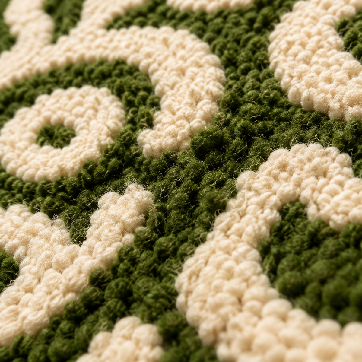 Hewn Earth Moss Script Field wall art featuring textured moss-inspired design on a neutral background.