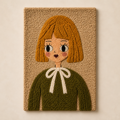 Olive Bow Girl